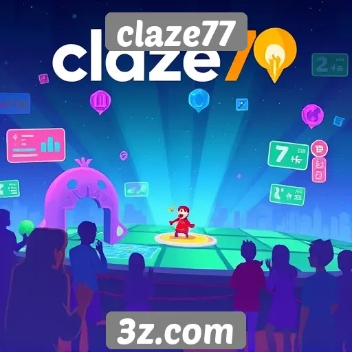 Claze77 oferece variedade de jogos e experiências interativas